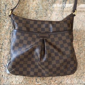 Louis Vuitton checkered canvas crossbody bag